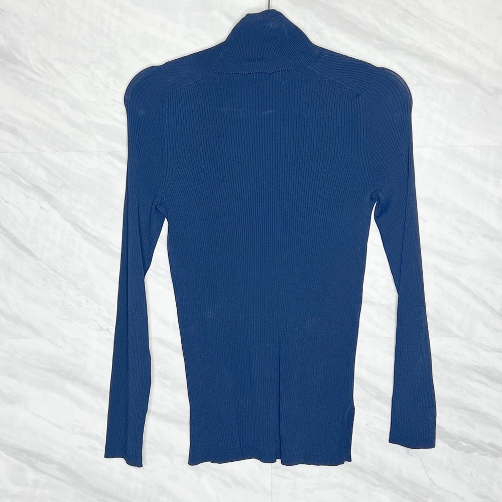 S’ Max Mara Ribbed Turtle Neck Medium - Picture 3 of 5